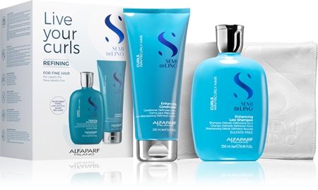 Alfaparf Milano Semi Di Lino Curls Gift Set (voor krullend haar)