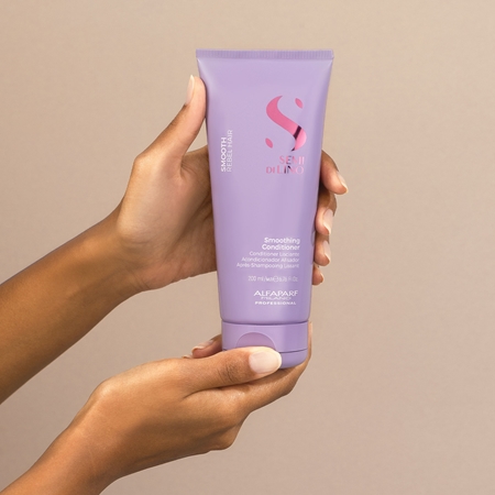 Alfaparf Milano Semi di Lino Smooth Smoothing Kit ensemble pour cheveux indisciplinés et frisottis