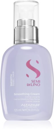 Alfaparf Milano Semi di Lino Smooth вирівнююче молочко з ефектом анти-фриз для неслухняного та кучерявого волосся