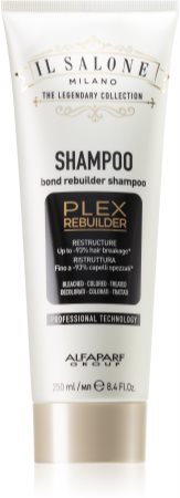 Alfaparf Milano Il Salone Milano Plex Rebuilder Schützendes Shampoo auch für coloriertes und chemisch behandeltes Haar