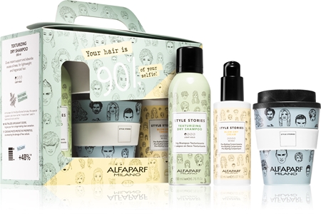 Alfaparf Milano Style Stories set (for definition and shape)