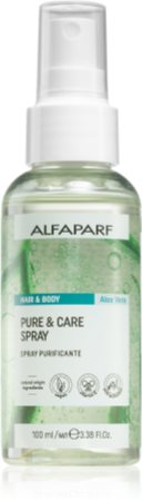 Alfaparf Milano Hair & Body Aloe Vera spray rinfrescante per corpo e capelli