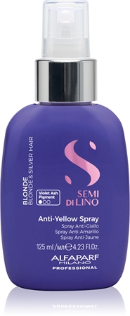 Alfaparf Milano Semi di Lino Blonde Kollaseid alatoone neutraliseeriv pihusti blondidele ja triibutatud juustele