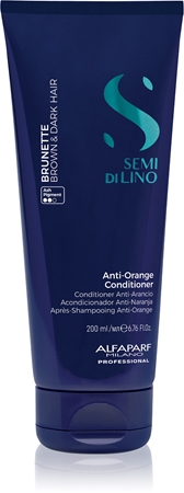 Alfaparf Milano Semi di Lino Brunette Tönungsconditioner neutralisiert die Messinguntertöne