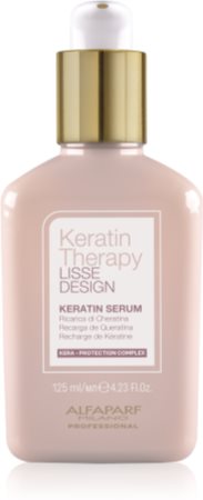 Alfaparf Milano Keratin Therapy Lisse Design hydratisierendes Serum für glänzendes und geschmeidiges Haar