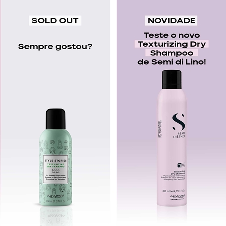 Alfaparf Milano Semi di Lino Style&Care Dry Shampoo champô seco para dar forma com fator UV
