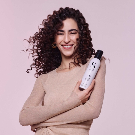 Alfaparf Milano Semi di Lino Style&Care Flexible Mousse fissante in mousse per un fissaggio e una brillantezza naturali dei capelli
