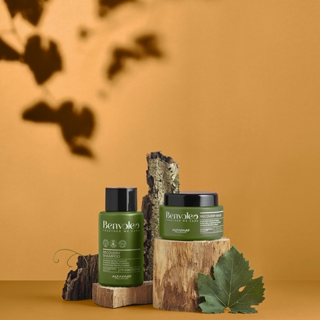Alfaparf Milano Benvoleo Recovery rakennetta uudistava shampoo vaurioituneille hiuksille