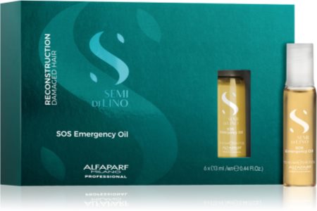 Alfaparf Milano Semi di Lino Reconstruction Reparative олійка для догляду за шкірою для зміцнення волосся