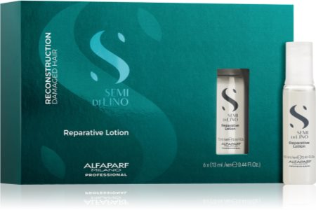Alfaparf Milano Semi di Lino Reconstruction Reparative restorative treatment for damaged hair