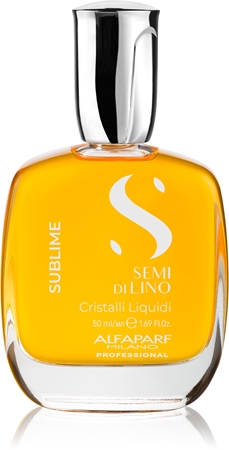 Alfaparf Milano Semi di Lino Sublime Cristalli зволожуюча олійка для блиску та шовковистості волосся