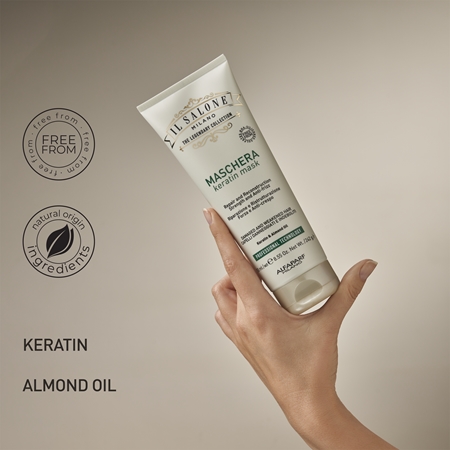 Alfaparf Milano Il Salone Milano Keratin obnovujúca maska pre poškodené vlasy