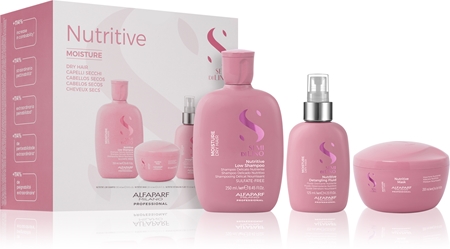 Alfaparf Milano Semi di Lino Moisture Holiday Kit комплект за хидратация и блясък за суха коса