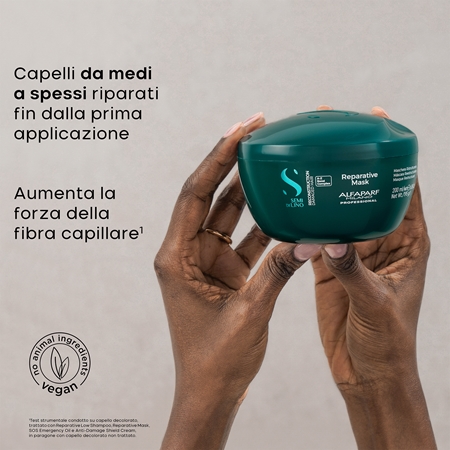 Alfaparf Milano Semi di Lino Reconstruction Reparative maschera rigenerante per capelli rovinati
