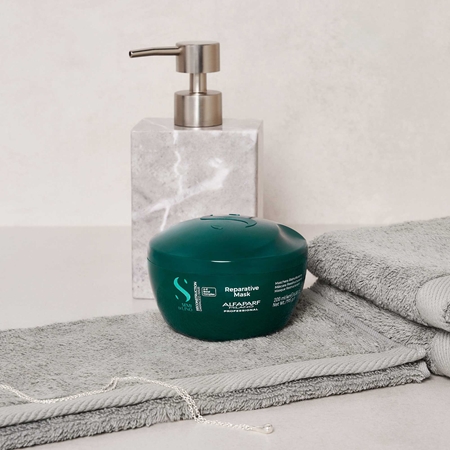 Alfaparf Milano Semi di Lino Reconstruction Reparative Mask maschera rigenerante per capelli rovinati