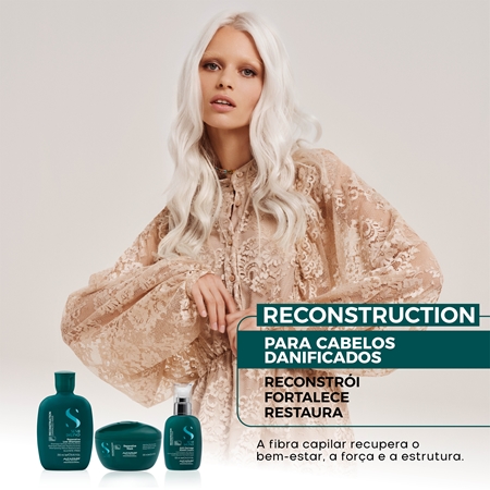 Alfaparf Milano Semi di Lino Reconstruction Reparative Light Mask máscara regeneradora para cabelo danificado