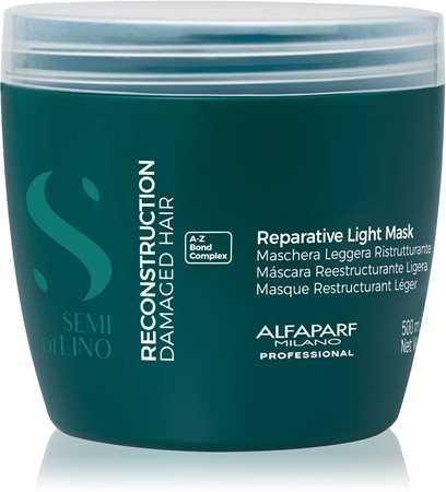 Alfaparf Milano Semi di Lino Reconstruction Reparative Light Mask Regenerierende Maske für beschädigtes Haar