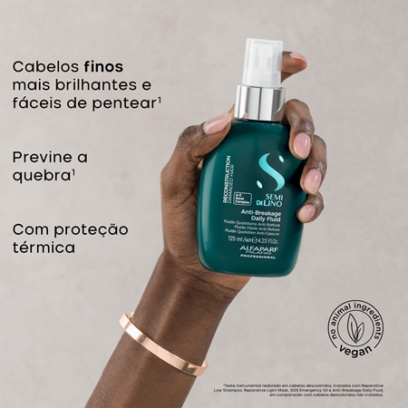 Alfaparf Milano Semi di Lino Reconstruction Reparative spray de cuidado para o cabelo para cabelo danificado