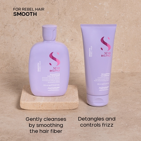 Alfaparf Milano Semi di Lino Smooth dárková sada pro uhlazení a výživu suchých a nepoddajných vlasů