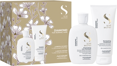 Alfaparf Milano Semi di Lino Diamond Kit sada pro lesk a hebkost vlasů