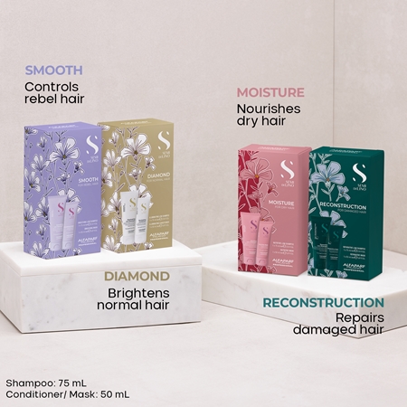 Alfaparf Milano Semi di Lino Diamond Minisize Kit cestovní set pro zářivý lesk