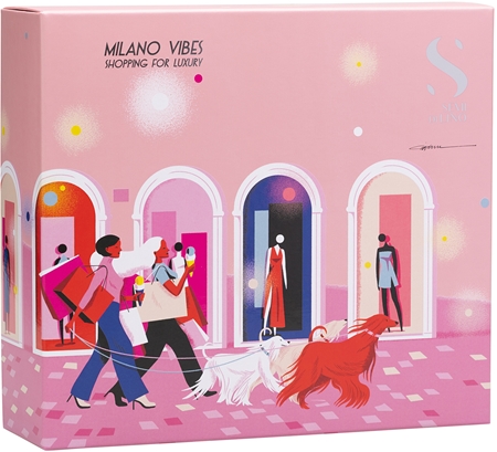 Alfaparf Milano Semi di Lino Moisture Holiday Kit Gift Set for intensive hydration