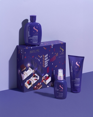 Alfaparf Milano Semi di Lino Blonde Holiday Kit Gift Set for blondes and highlighted hair