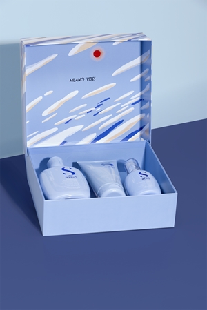 Alfaparf Milano Semi di Lino Density Holiday Kit Gift Set for fine hair and hair without volume