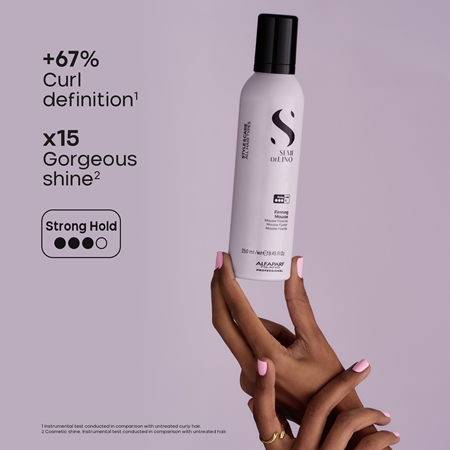 Alfaparf Milano Semi di Lino Style&Care Firming mousse Strong Hold Fixation Mousse for hair