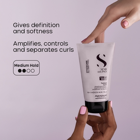 Alfaparf Milano Semi di Lino Style&Care Twisted curls Styling Cream for Curl Definition