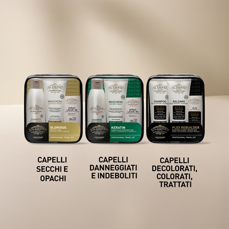 Alfaparf Milano Il Salone Milano Keratin kit da viaggio per capelli più forti