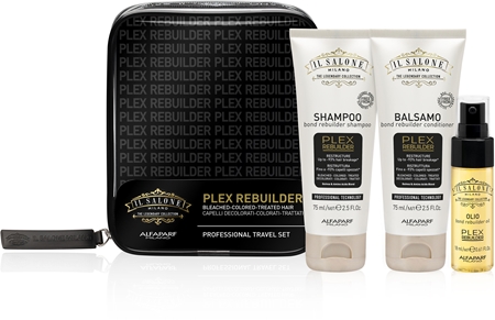 Alfaparf Milano Il Salone Milano Plex Rebuilder travel set for bleached, coloured and chemically treated hair