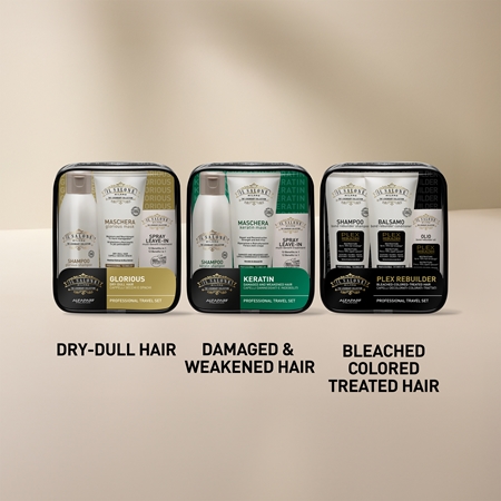 Alfaparf Milano Il Salone Milano Plex Rebuilder travel set for bleached, coloured and chemically treated hair