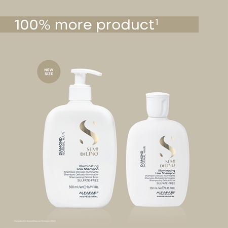 Alfaparf Milano Semi di Lino Diamond Illuminating Radiance Shampoo for normal hair