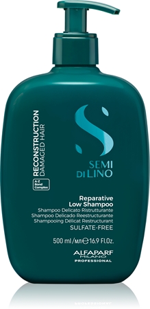 Alfaparf Milano Semi di Lino Reconstruction Reparative Restoring Shampoo for damaged hair