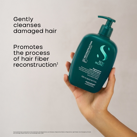 Alfaparf Milano Semi di Lino Reconstruction Reparative Restoring Shampoo for damaged hair