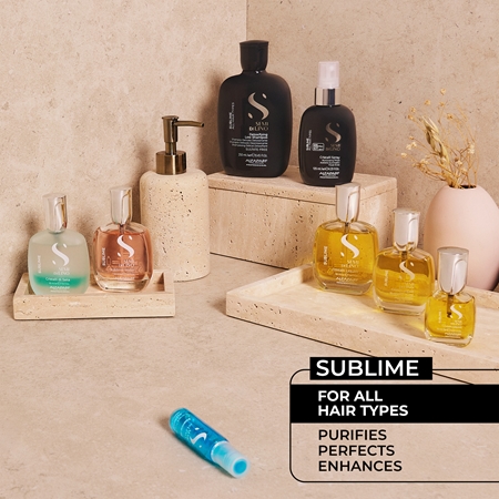 Alfaparf Milano Semi di Lino Sublime Liquid Light θεραπεία για τα μαλλιά Για λάμψη και απαλότητα μαλλιών
