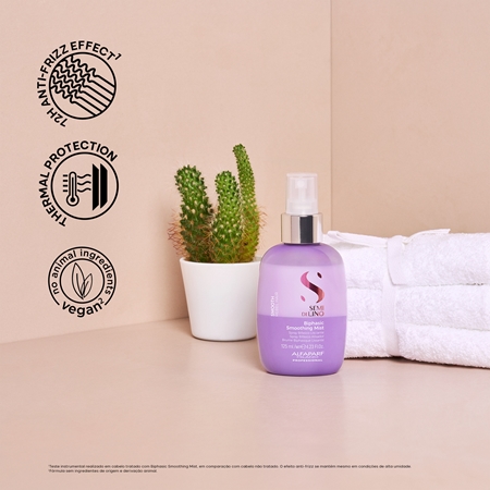 Alfaparf Milano Semi di Lino Smooth Biphasic Smoothing Mist Zwei-Phasen-Pflege für das Haar