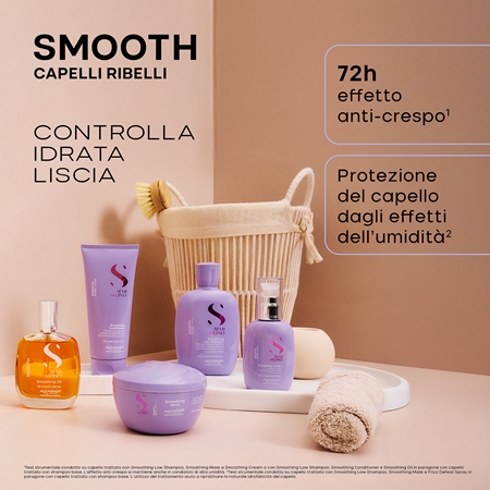 Alfaparf Milano Semi di Lino Smooth Biphasic Smoothing Mist spray nebulizzato lisciante bifasico per capelli