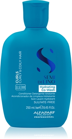 Alfaparf Milano Semi Di Lino Curls Hydrating Co-Wash valomasis kremas plaukams ir galvos odai