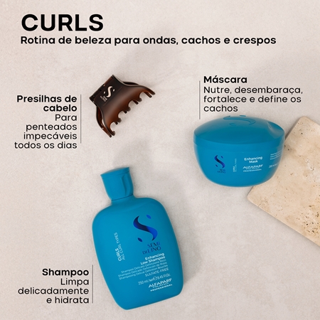 Alfaparf Milano Semi Di Lino Curls Duo Kit Coffret cadeau