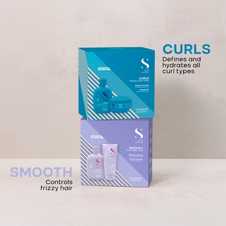Alfaparf Milano Semi Di Lino Curls Duo Kit Coffret cadeau