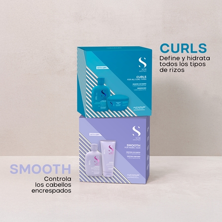 Alfaparf Milano Semi Di Lino Curls Duo Kit Coffret cadeau