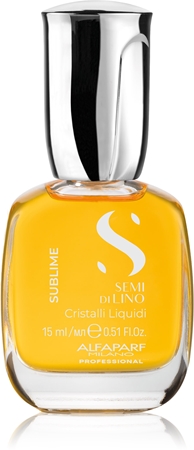 Alfaparf Milano Semi di Lino Sublime Cristalli Moisturizing Oil for shiny and soft hair