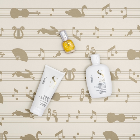 Alfaparf Milano Semi di Lino Diamond Holiday Kit Geschenkset für glänzendes und geschmeidiges Haar