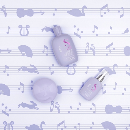 Alfaparf Milano Semi di Lino Smooth Holiday Kit Geschenkset für unnachgiebige und strapaziertes Haar