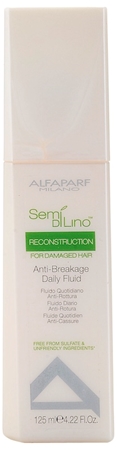 Alfaparf Milano Semi di Lino Reconstruction for Damaged Hair fluid proti lámavosti vlasů