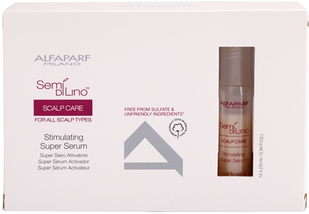 Alfaparf Milano Semi di Lino Scalp Care Stimulating Serum For Hair Strengthening