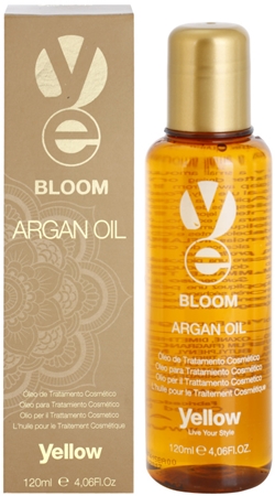 Alfaparf Milano Yellow Bloom olio di argan per capelli brillanti e morbidi