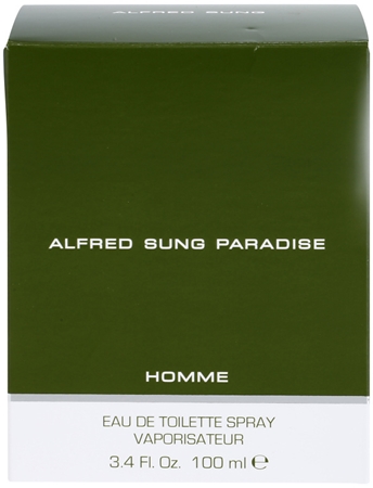 Alfred Sung Paradise Eau de Toilette for Men 100 ml